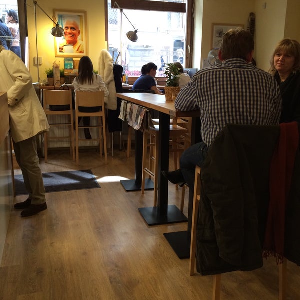Photo taken at Madal Cafe - Espresso &amp; Brew Bar by Dora M. on 4/2/2015