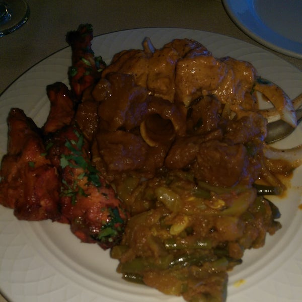 The goat masala was great