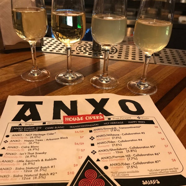 Photo taken at ANXO Cidery &amp; Tasting Room by Chris D. on 11/11/2017