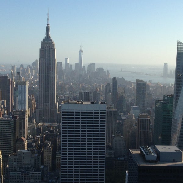 Photo taken at Top of the Rock Observation Deck by Lucien on 5/4/2013
