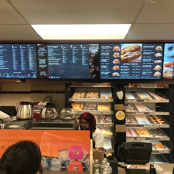 Dunkin' Donut Shop in Rose Hill
