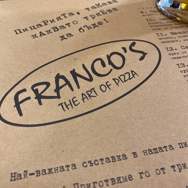 รูปภาพถ่ายที่ Franco&#39;s Pizza โดย Miroslav V. เมื่อ 7/15/2021