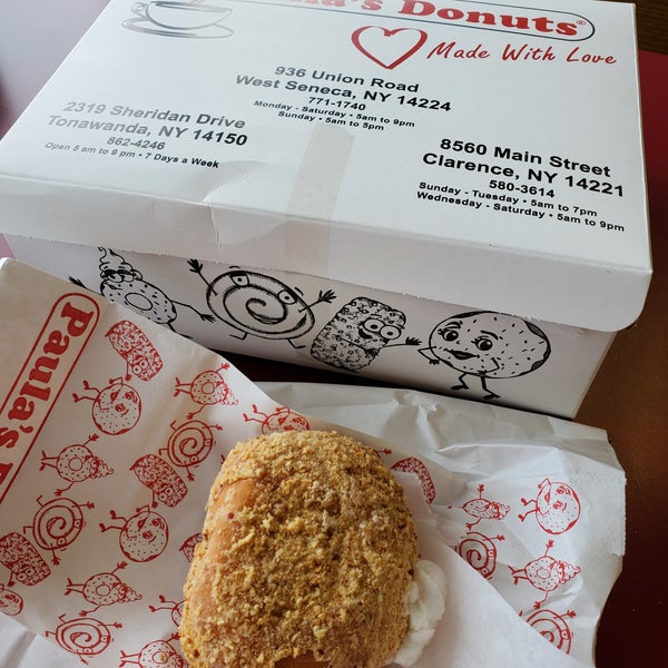 6/15/2019 tarihinde Richard S.ziyaretçi tarafından Paula&#39;s Donuts'de çekilen fotoğraf