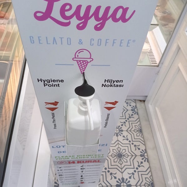 Photo taken at Leyya Gelato &amp; Coffee by MEMO💛💙 on 3/13/2021