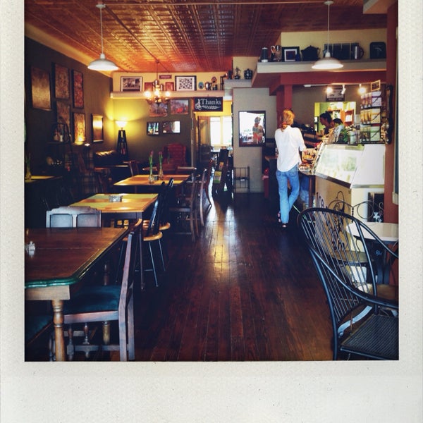 I absolutely love Jitterbug! I stop in whenever I'm in town, wonderful coffee, lunch menu and atmosphere. And they have spicy, pimento cheese, that alone is enough to warrant a visit.