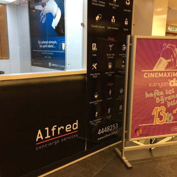 Kanyon Alfred Concierge Services Kanyon Alisveris Merkezi