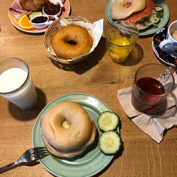 Bagels & Beans Bagel Shop in Rotterdam