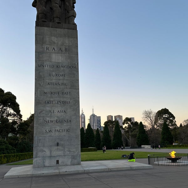 Photo taken at Shrine of Remembrance by Gorken G. on 9/3/2023