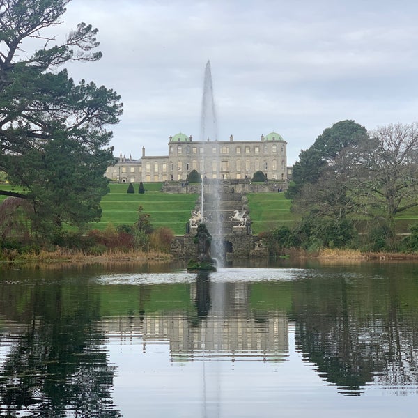 Photo taken at Powerscourt House and Gardens by Conall O. on 12/27/2019