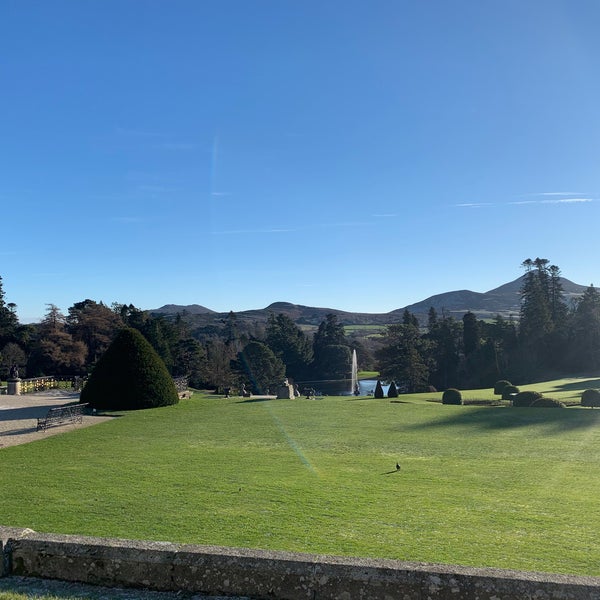 Photo taken at Powerscourt House and Gardens by Conall O. on 1/9/2021