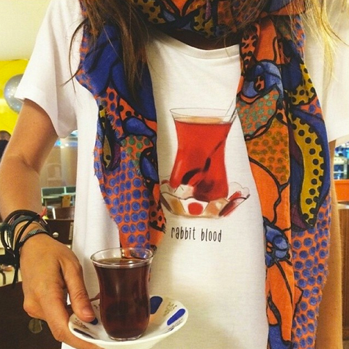 You can find lots of t-shirt choices @ Lunapark Shop, Galata.