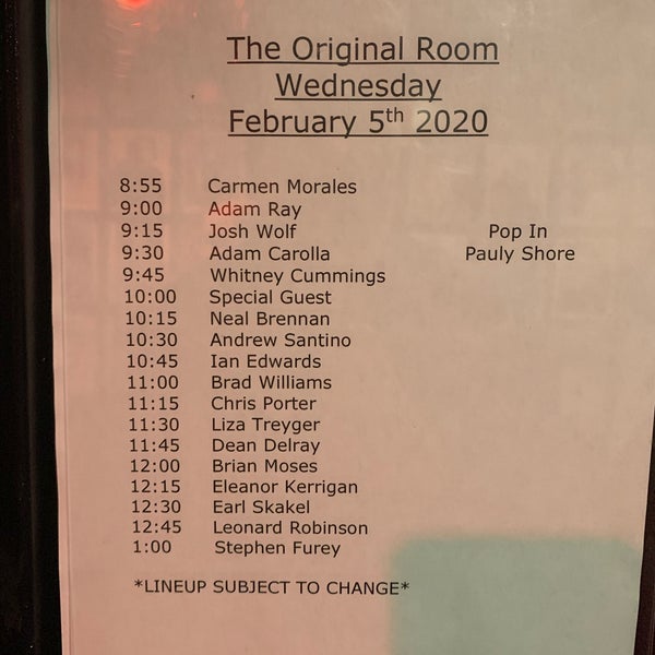Photo taken at The Comedy Store by Nicholas M. on 2/6/2020