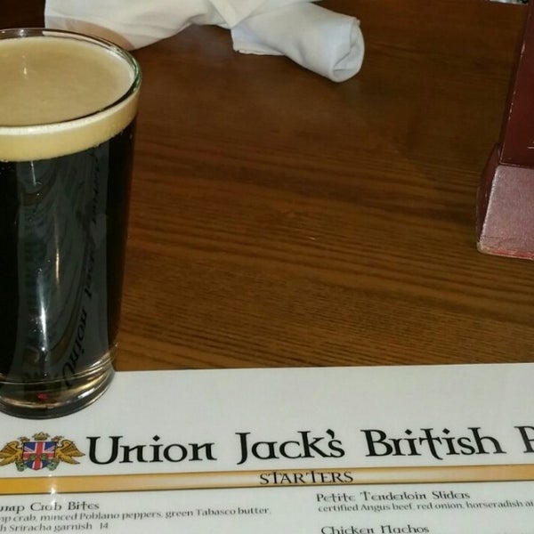 2/12/2016 tarihinde Dwight B.ziyaretçi tarafından Union Jack&#39;s British Pub'de çekilen fotoğraf