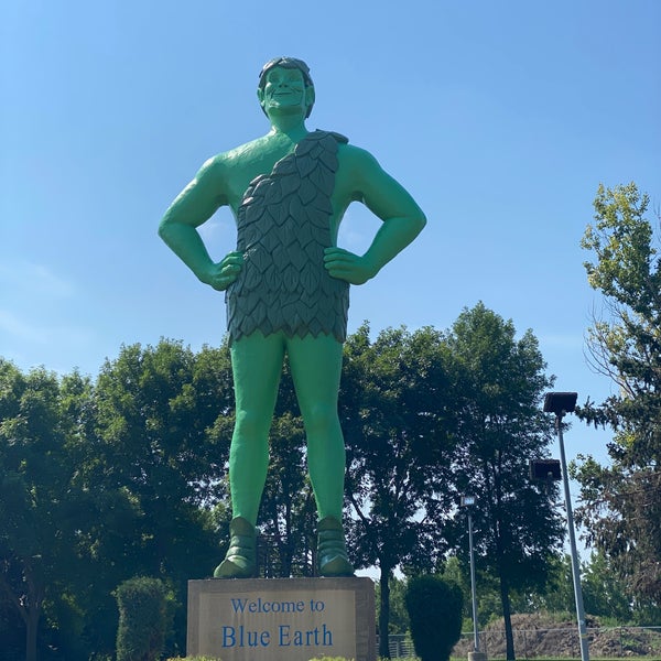 Photo taken at Jolly Green Giant Statue by Curtis M. on 7/24/2021