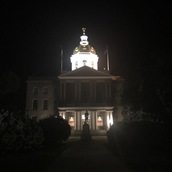 Photo taken at New Hampshire State House by Curtis M. on 8/16/2018