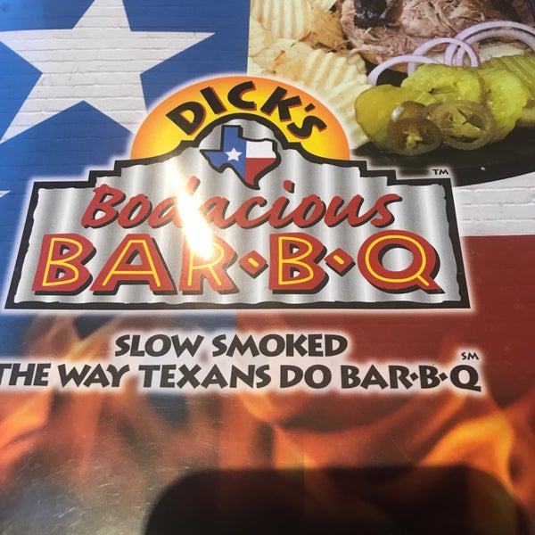 Photo taken at Dick&#39;s Bodacious BBQ by Curtis M. on 3/11/2019