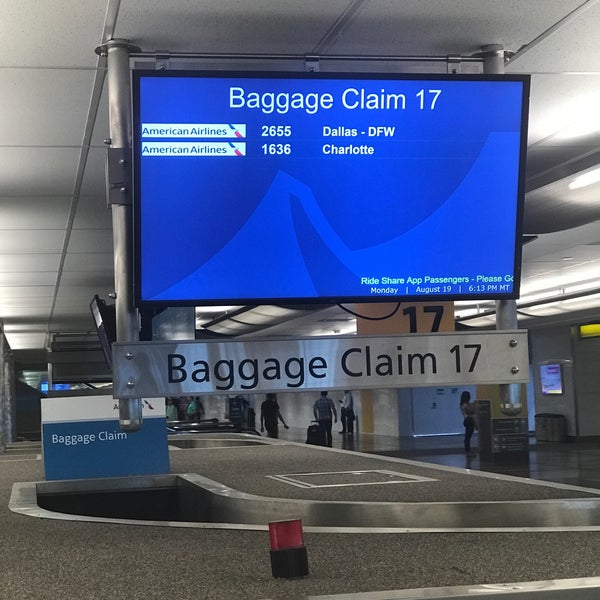 Baggage Claim 17 Denver International Airport 0 tips
