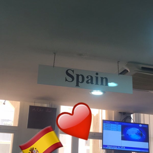 Spain visa application center