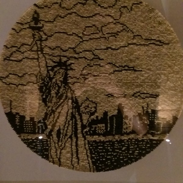 Beautiful hotel, with great, friendly staff. Luke at reception is really helpful and friendly. Free WiFi, beautiful art all throughout. This one was created with used matches!