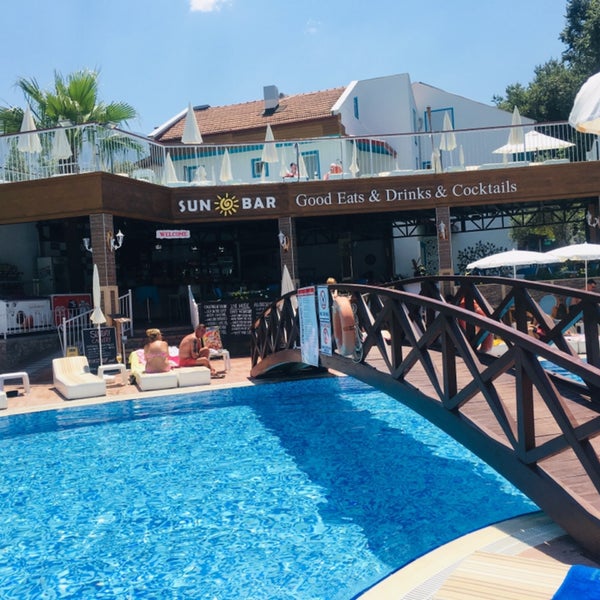 Photo taken at Ocean Blue High Class Hotel by Pınar Y. on 6/7/2019