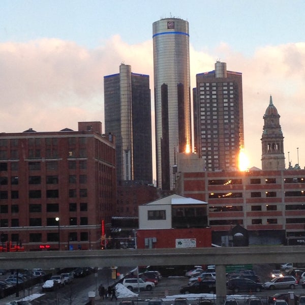 12/26/2013 tarihinde Kimberly S.ziyaretçi tarafından Hilton Garden Inn Detroit Downtown'de çekilen fotoğraf