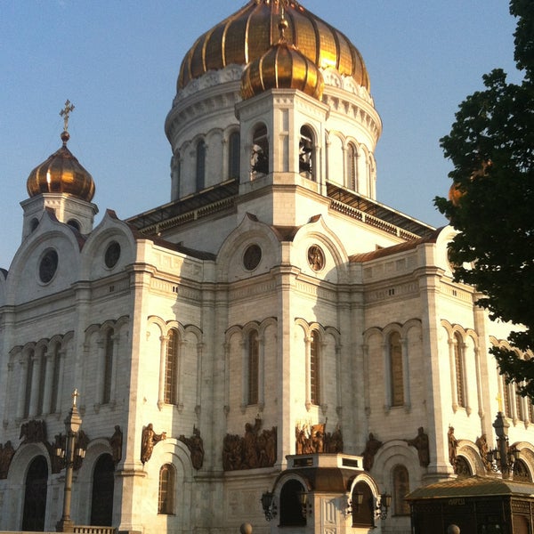 Photo taken at Cathedral of Christ the Saviour by Irina S. on 5/12/2013