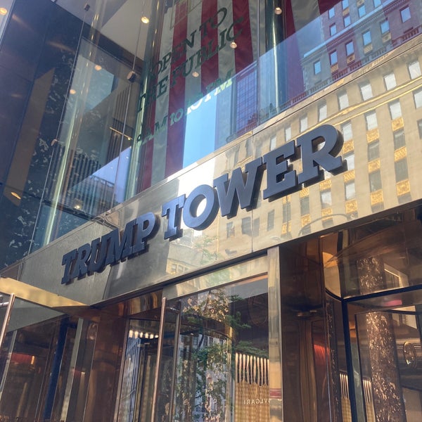 Photo taken at Trump Tower by @_hawkyo on 4/30/2023