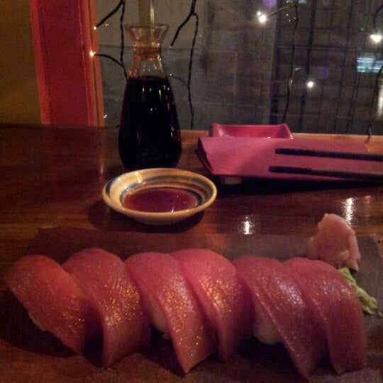 Photo taken at Kynoto Sushi Bar by Kumkuat46 on 1/5/2013