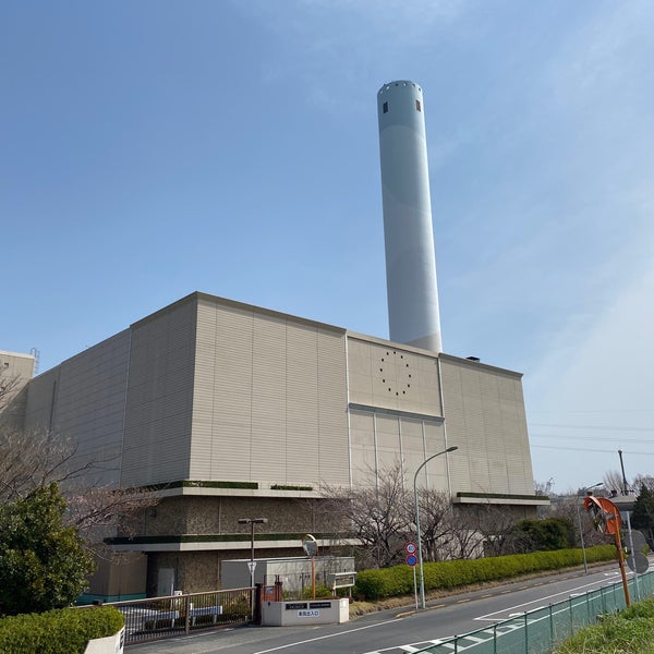 多摩川清掃工場 Waste Facility In 玉川