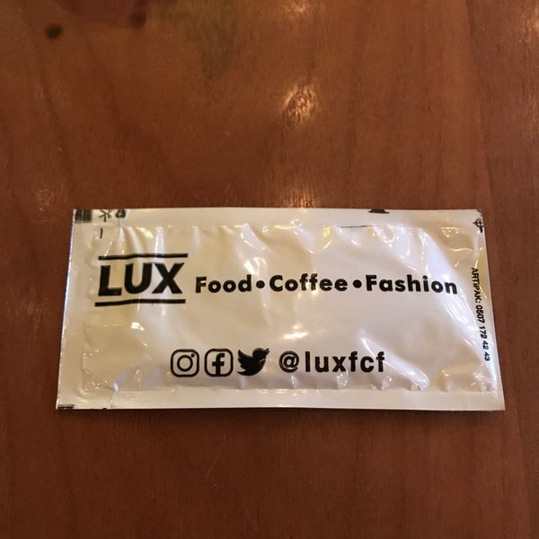 Photo taken at Lux Food Coffee Fashion by Serc@n📲 on 9/19/2020