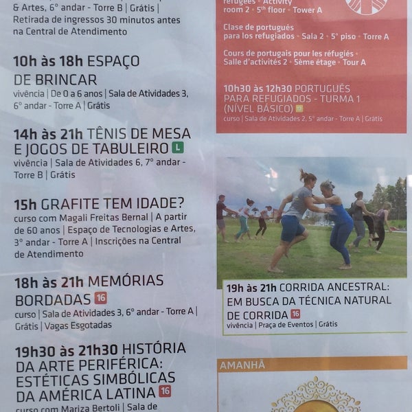 4/4/2018에 カリン 平.님이 Sesc Vila Mariana에서 찍은 사진
