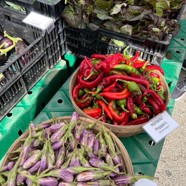 Photo taken at Grand Army Plaza Greenmarket by Brynn S. on 10/8/2022