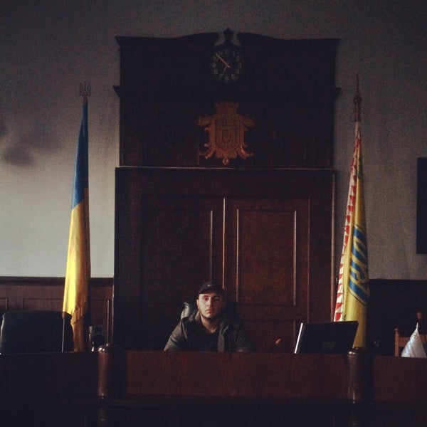 Photo taken at Чернівецька міська рада / Chernivtsi City Council by Alexander M. on 10/1/2015