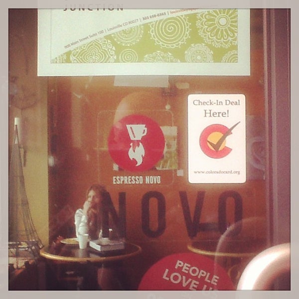 Photo taken at Revive Coffee House by Colorado Card on 1/28/2013