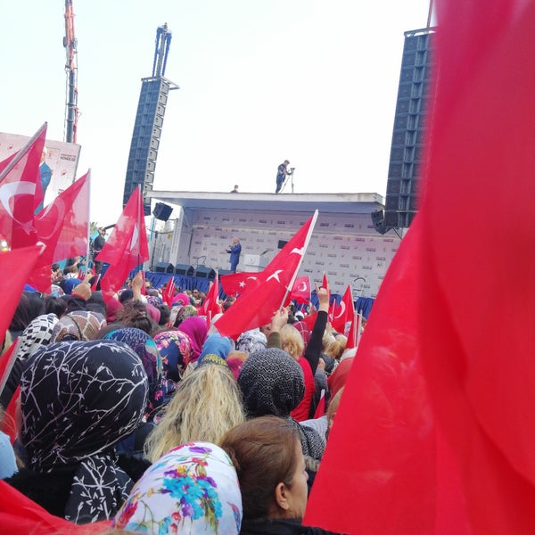Photo taken at Mersin Tevfik Sırrı Gür Stadı by Aleyna on 3/10/2019