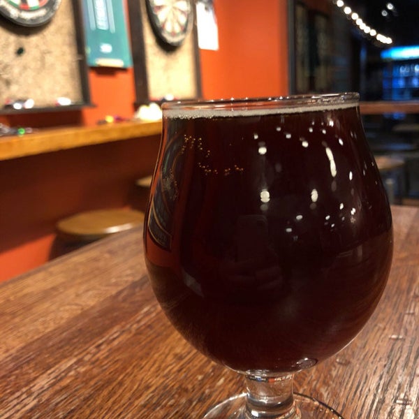 Photo taken at Upland Brewing Company Brewery &amp; Tasting Room by Jameson R. on 12/27/2017