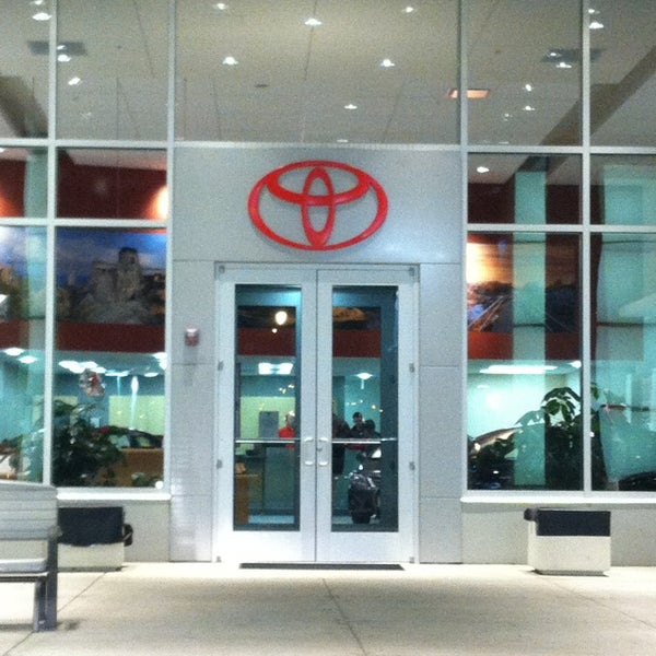 Photo taken at Denny Menholt Toyota by Samson E. on 12/22/2012