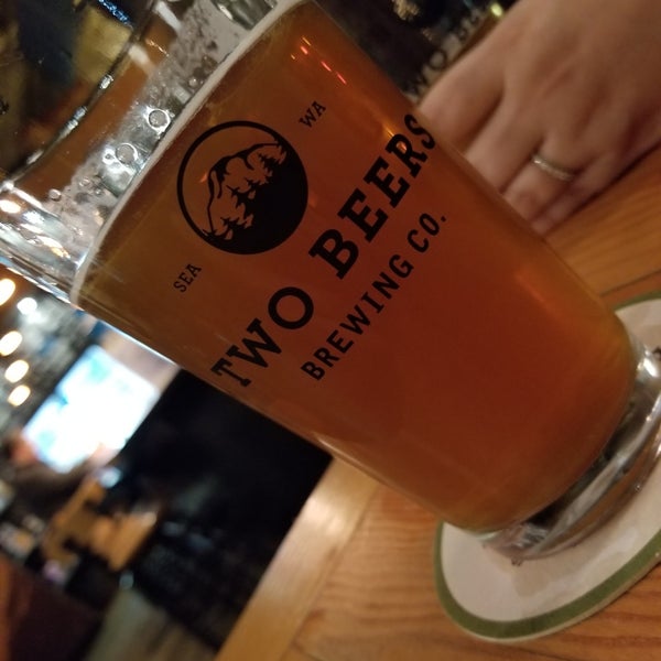 Photo taken at Two Beers Brewing Company by David O. on 1/20/2019