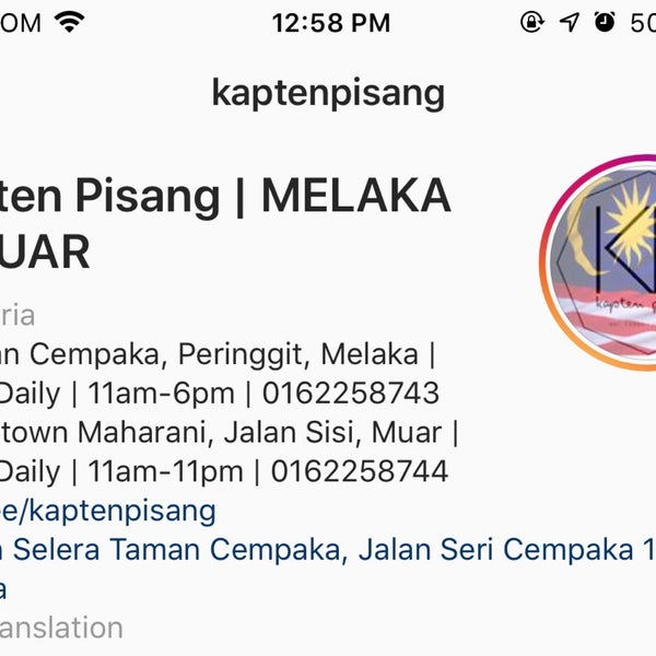 Kapten Pisang 8 Tips
