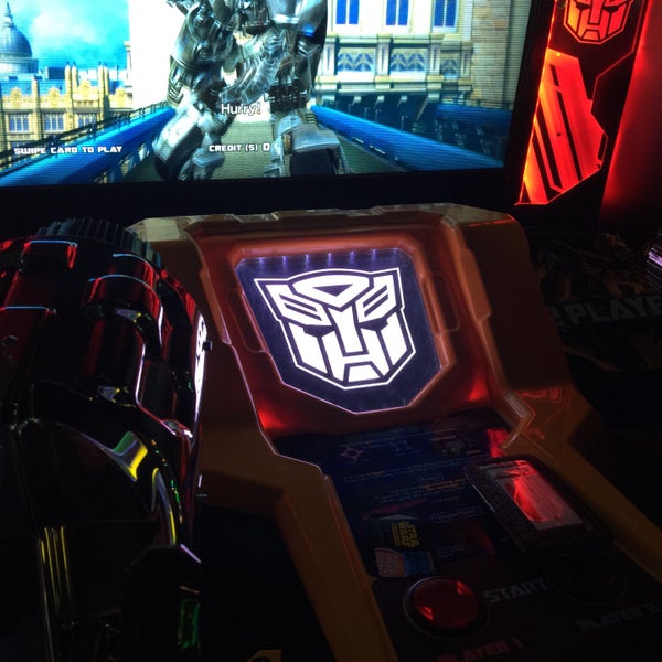 Awesome place!!! They have a transformers game!