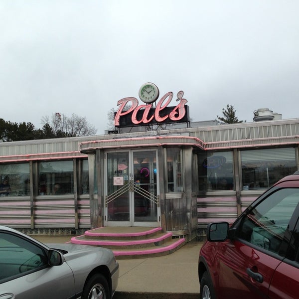 Photo taken at Pal&#39;s Diner by Devin O. on 4/10/2013
