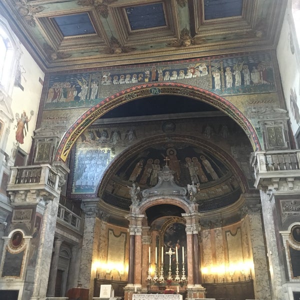 Photo taken at Basilica di Santa Prassede by Theresa H. on 6/2/2018