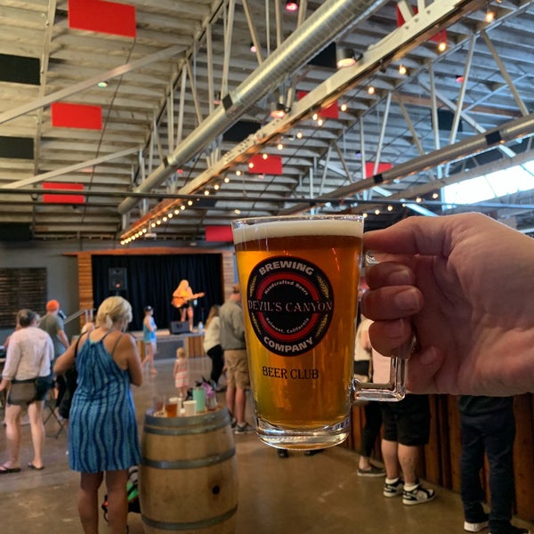 Photo taken at Devil&#39;s Canyon Brewing Company by Kevin R. on 9/14/2019