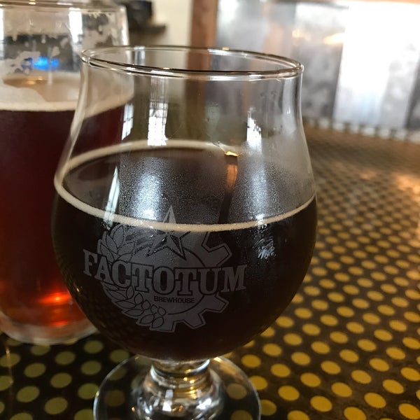 Photo taken at Factotum Brewhouse by Chris F. on 1/14/2017