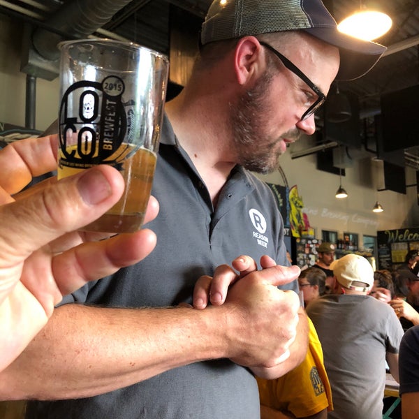 Photo taken at Lost Rhino Brewing Company by Huck&#39;s B. on 8/11/2018