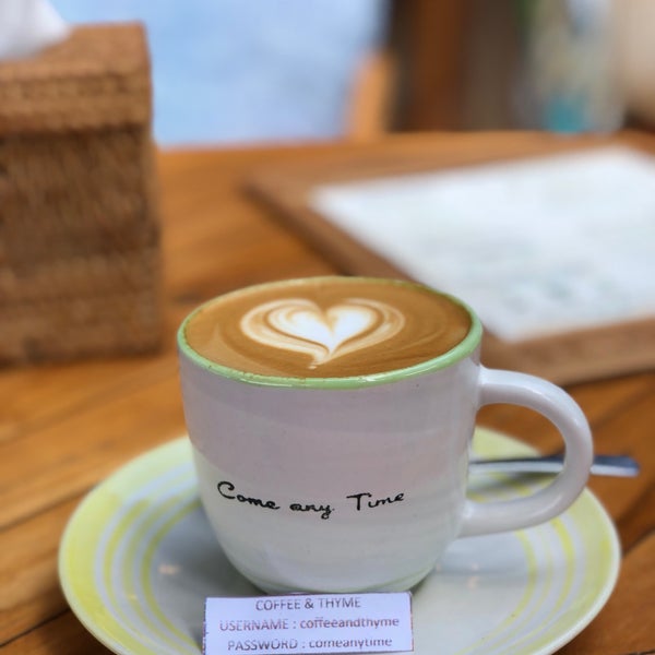 Photo taken at Coffee &amp; Thyme Gili Air by Arturo L. on 4/1/2018
