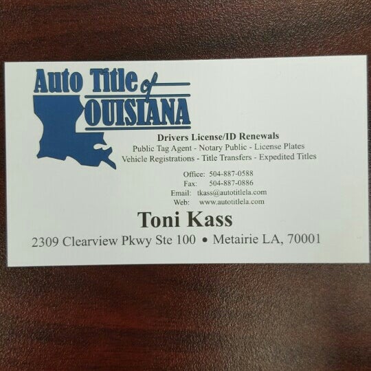 Auto title