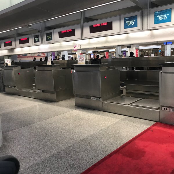 Philippine Airlines Check-In Area - San Francisco