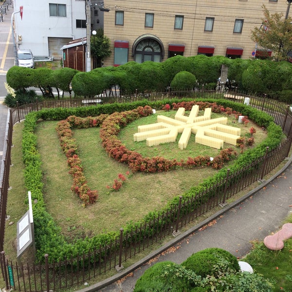 土居川花壇 花時計 土居川花壇 花時計