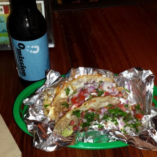 Photo taken at Poppo&#39;s Taqueria by Nathan on 2/27/2014